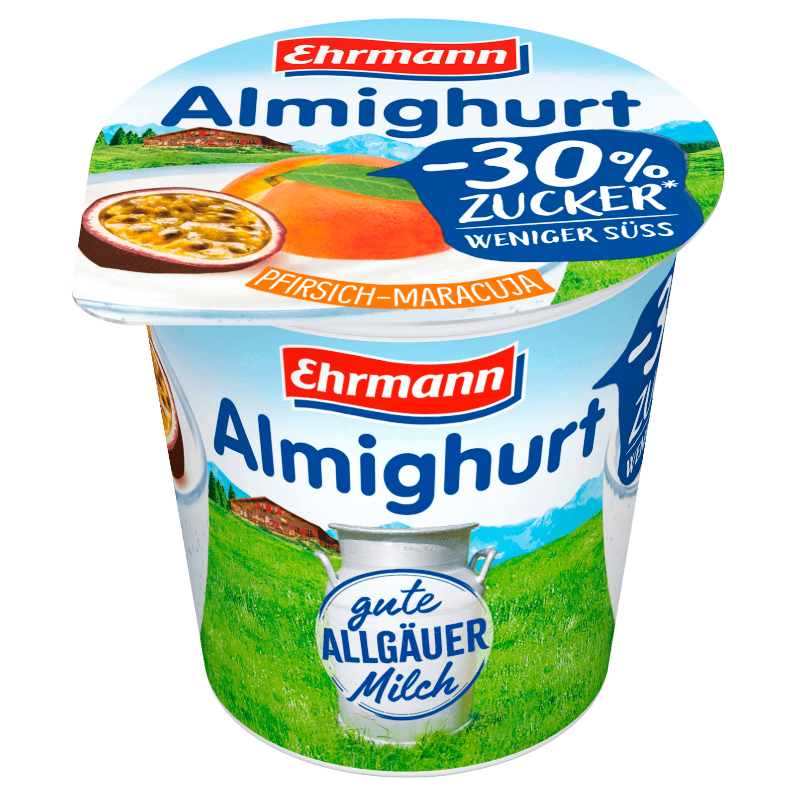 Ehrmann Almighurt -30% Zucker Pfirsich-Maracuja 150g